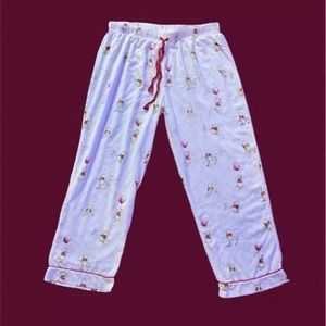 Disney Tokyo Japan Winnie The Pooh  Women's Pajama Pants Size Large